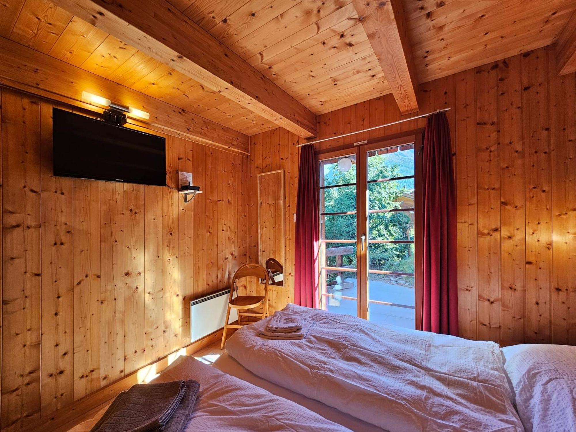 Chalet Flair Saas Fee Exteriör bild