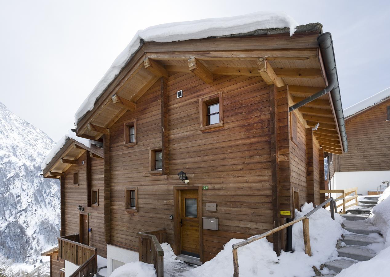 Chalet Flair Saas Fee Exteriör bild