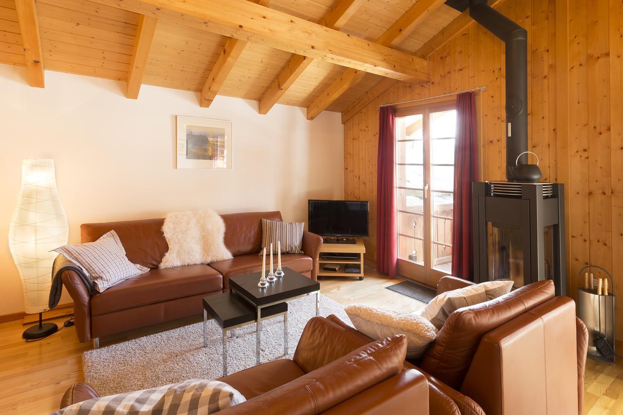 Chalet Flair Saas Fee Exteriör bild