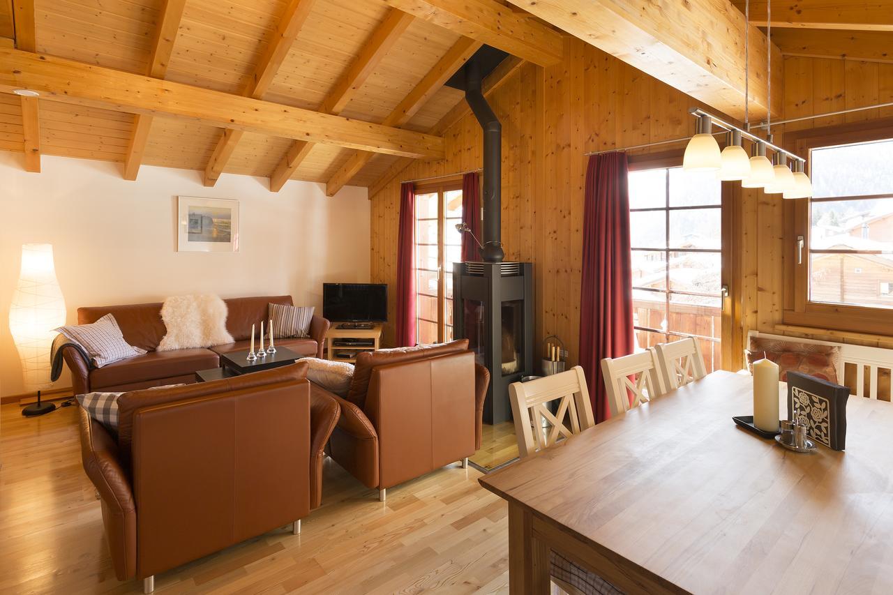 Chalet Flair Saas Fee Exteriör bild